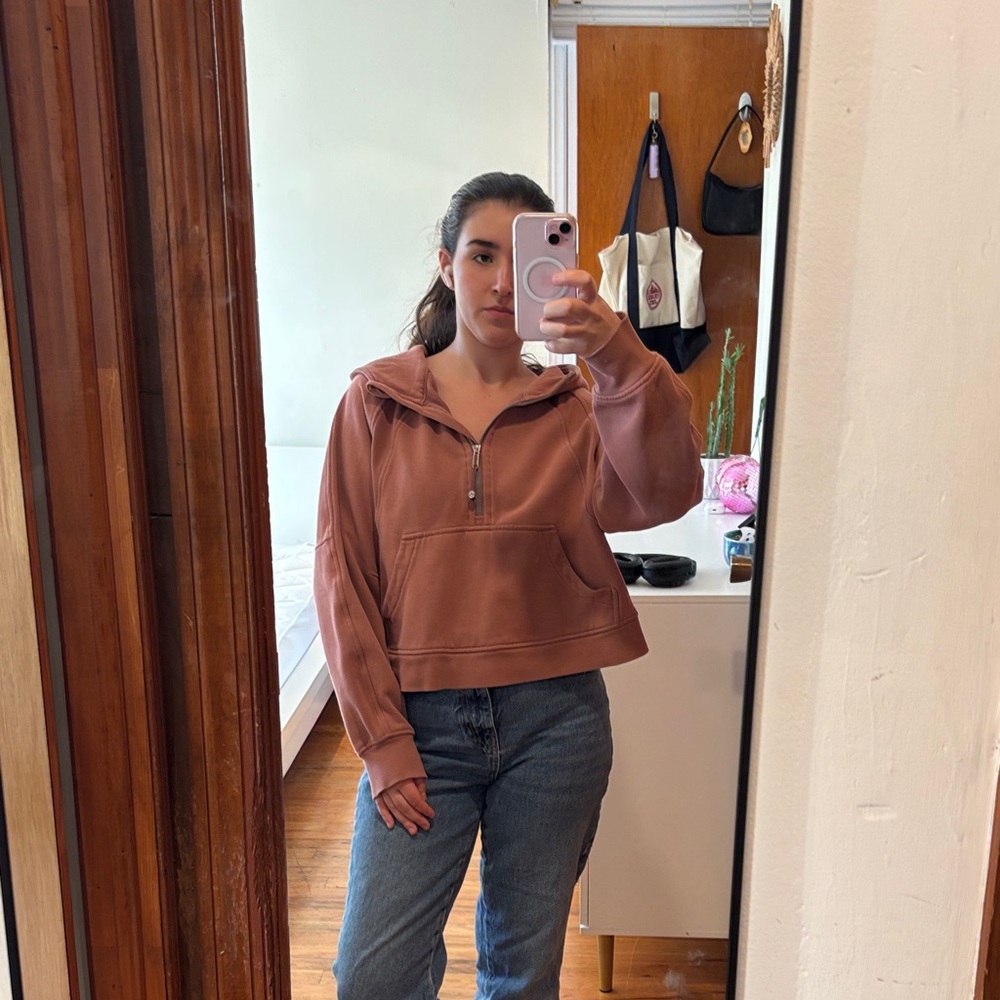 Lululemon Scuba Hoodie in Spiced Chai